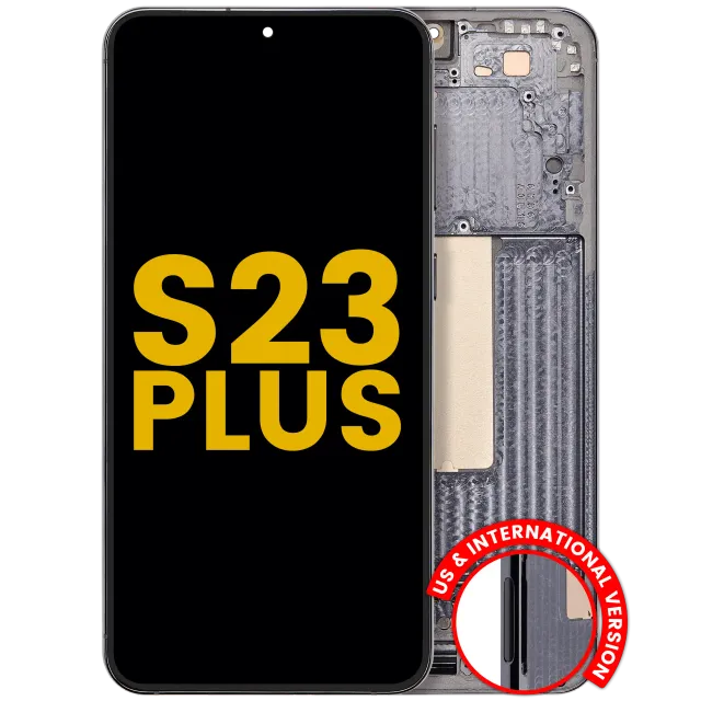 OLED displej s rámečkem pro Samsung Galaxy S23 Plus 5G (US & International) (repasovaný) (zelená)