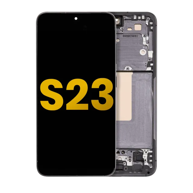 OLED displej s rámečkem pro Samsung Galaxy S23 5G (US & International) (repasovaný) (zelená)