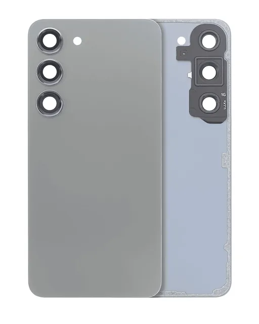 Zadní sklo se sklíčkem kamery pro Samsung Galaxy S23 5G (bez loga) (Aftermarket Plus) (zelená)