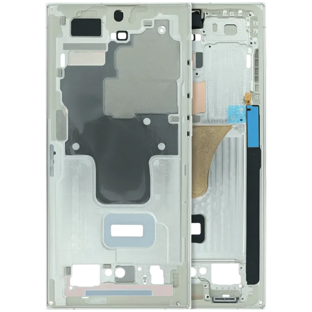 Střední rám (housing) pro Samsung Galaxy S23 Ultra (S918) (Service Pack) (Cream)