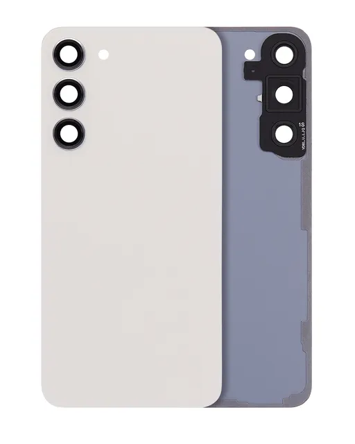 Zadní sklo se sklíčkem kamery pro Samsung Galaxy S23 Plus (Service Pack) (Cream)