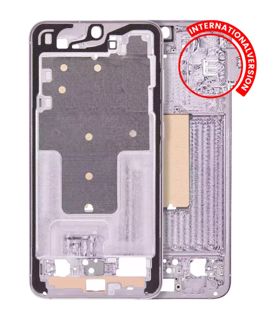 Střední rám (housing) pro Samsung Galaxy S23 Plus 5G (mezinárodní verze) (levandulová)