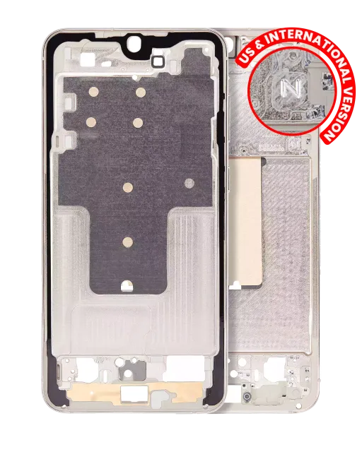 Střední rám (housing) pro Samsung Galaxy S23 Plus 5G (US & International Version) (Cream)