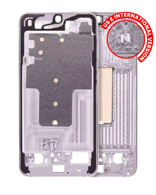 Střední rám (housing) pro Samsung Galaxy S23 Plus 5G (US & International Version) (levandulová)