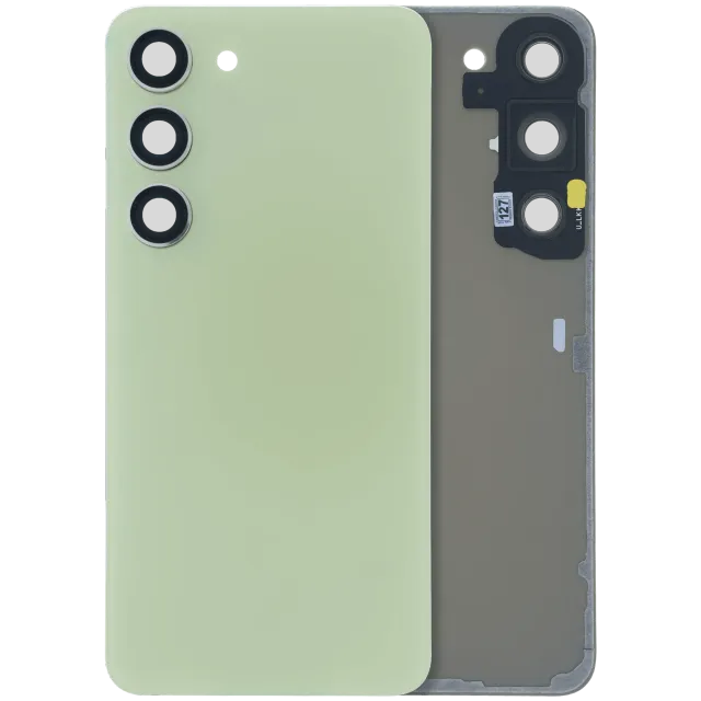 Zadní sklo se sklíčkem kamery pro Samsung Galaxy S23 (Service Pack) (Lime)