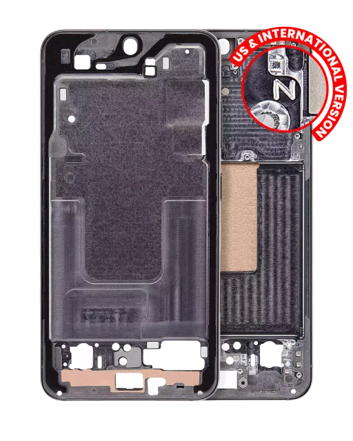 Střední rám (housing) pro Samsung Galaxy S23 5G (US & International Version) (zelená)