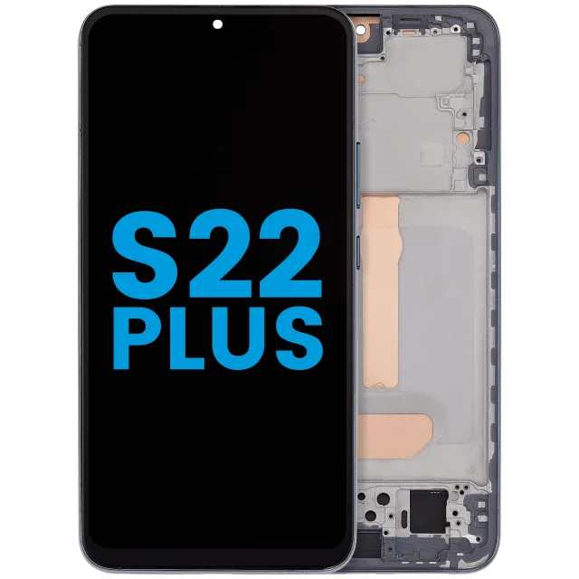 LCD displej s rámečkem (Without FingerPrint Sensor) pro Samsung Galaxy S22 Plus 5G (Aftermarket: Incell) (zelená)