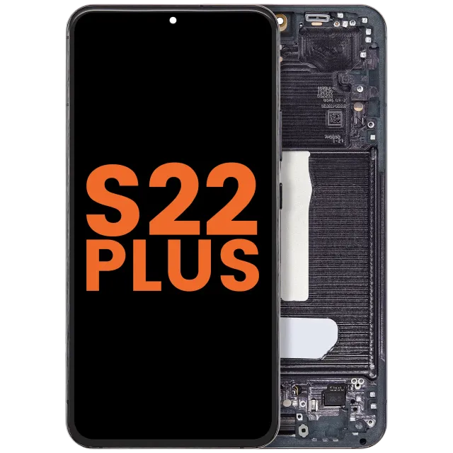 OLED displej s rámečkem pro Samsung Galaxy S22 Plus 5G (Blemish: Grade D) (černá)