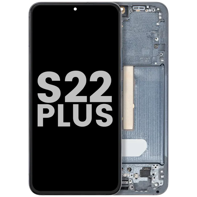 OLED displej s rámečkem pro Samsung Galaxy S22 Plus 5G (originál z vyřazeného zařízení, stav B/C) (Phantom Green)