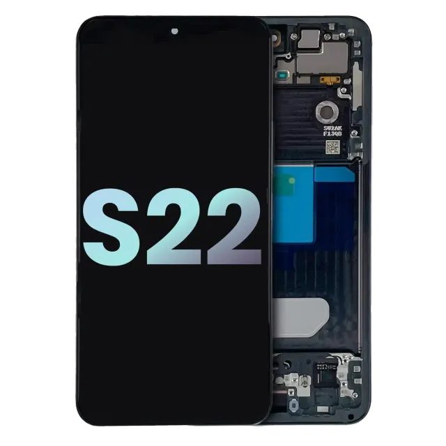 OLED displej s rámečkem pro Samsung Galaxy S22 5G (Service Pack) (grafitová)