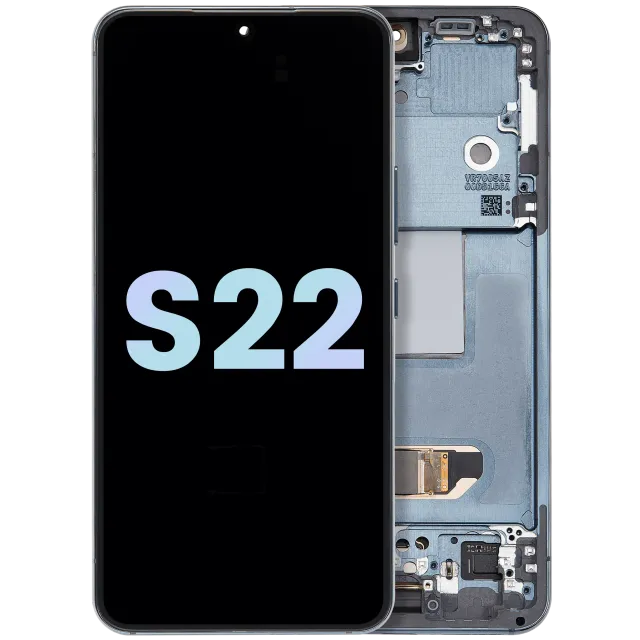 OLED displej s rámečkem pro Samsung Galaxy S22 5G (Service Pack) (zelená)