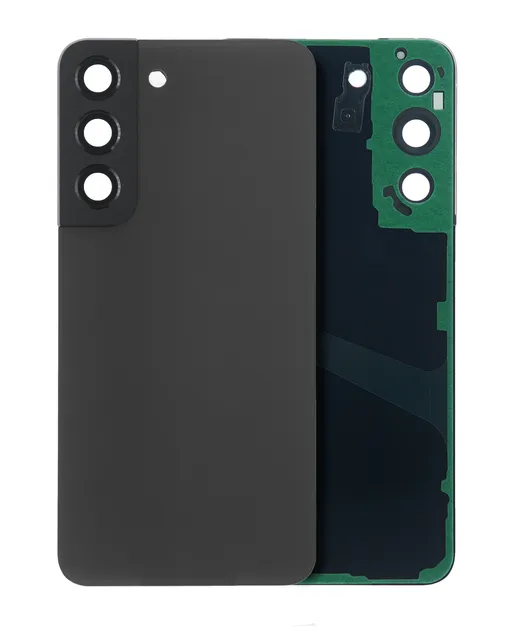 Zadní sklo se sklíčkem kamery pro Samsung Galaxy S22 Plus (Service Pack) (grafitová)