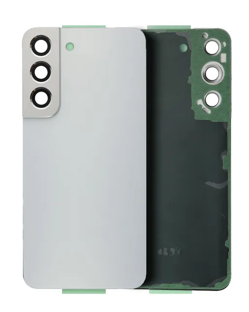 Zadní sklo se sklíčkem kamery pro Samsung Galaxy S22 Plus (Service Pack) (bílá)