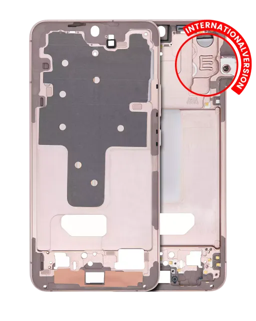 Střední rám (housing) pro Samsung Galaxy S22 Plus 5G (mezinárodní verze) (Pink Gold)
