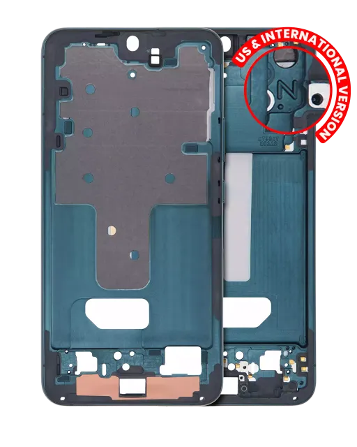 Střední rám (housing) pro Samsung Galaxy S22 Plus 5G (US & International Version) (zelená)