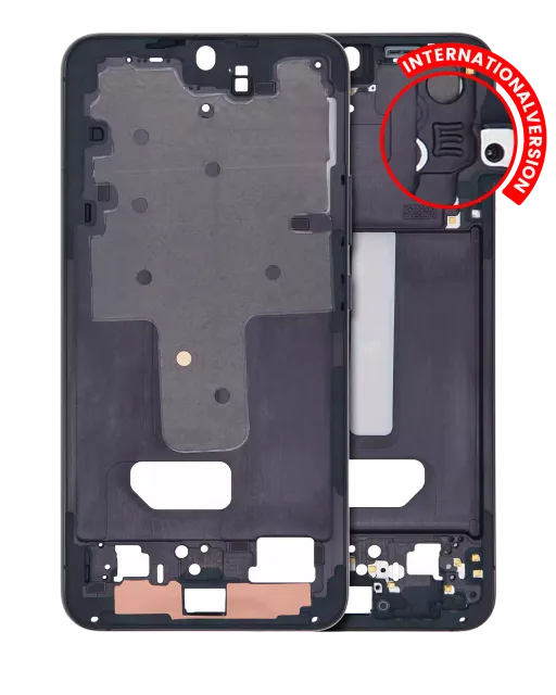Střední rám (housing) pro Samsung Galaxy S22 Plus 5G (mezinárodní verze) (černá)