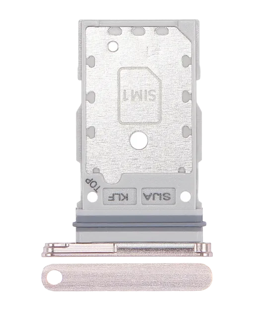 SIM šuplík (dvě SIM) pro Samsung Galaxy S22 / S22 Plus (Pink Gold)