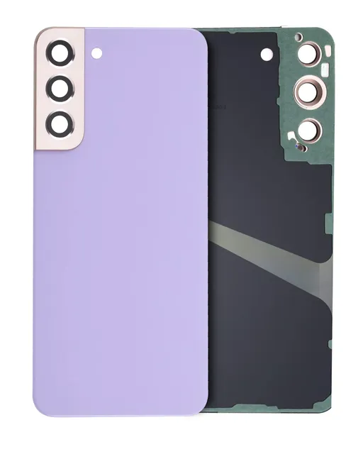 Zadní sklo se sklíčkem kamery pro Samsung Galaxy S22 (Service Pack) (Violet)