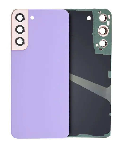 Zadní sklo se sklíčkem kamery pro Samsung Galaxy S22 (Service Pack) (Bora Purple)