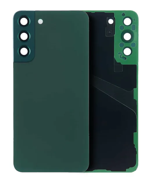 Zadní sklo se sklíčkem kamery pro Samsung Galaxy S22 5G (Service Pack) (zelená)