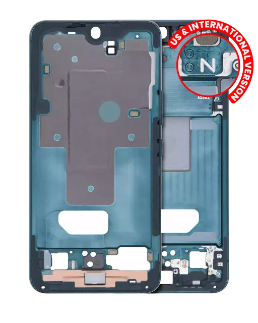 Střední rám (housing) pro Samsung Galaxy S22 5G (US & International Version) (zelená)