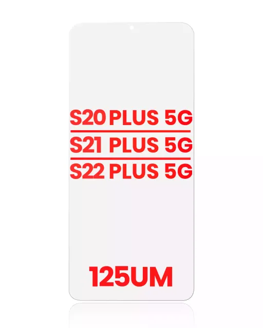 OCA lepicí vrstva pro Samsung Galaxy S20 Plus 5G / S21 Plus 5G / S22 Plus 5G (balení 10 ks) (125um)