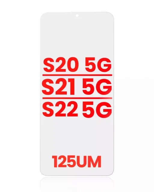 OCA lepicí vrstva pro Samsung Galaxy S20 5G / S21 5G / S22 5G (balení 10 ks) (125um)
