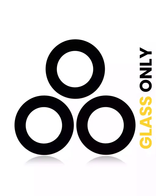Sklíčko zadní kamery (jen sklo) s lepením pro Samsung Galaxy S21 FE 5G (balení 10 ks)