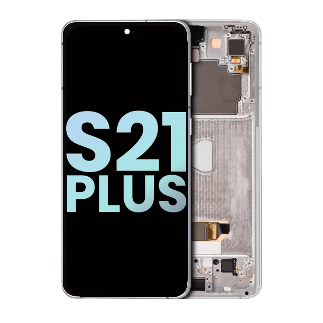 OLED displej s rámečkem pro Samsung Galaxy S21 Plus 5G (Service Pack) (Phantom Silver)