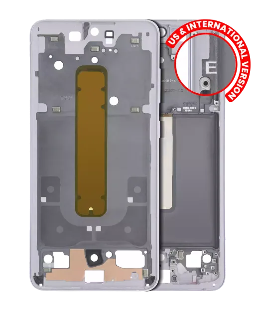 Střední rám (housing) pro Samsung Galaxy S21 FE 5G (US & International Version) (levandulová)