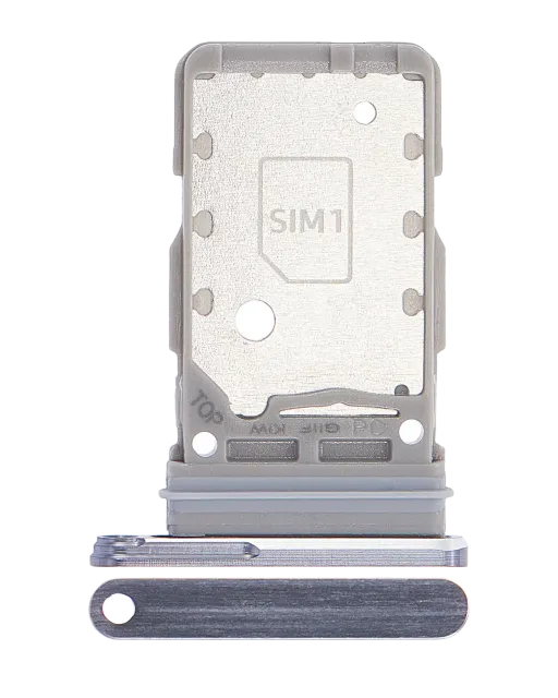 SIM šuplík (dvě SIM) pro Samsung Galaxy S21 Ultra (Phantom Titanium)