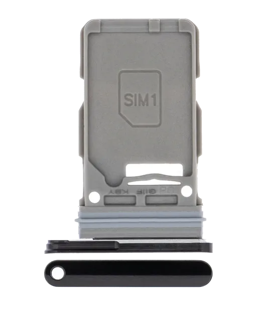 SIM šuplík (jedna SIM) pro Samsung Galaxy S21 Ultra (černá)