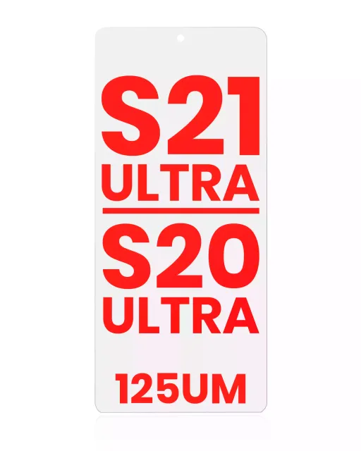OCA lepicí vrstva pro Samsung Galaxy S21 Ultra / S20 Ultra (balení 10 ks) (125um)