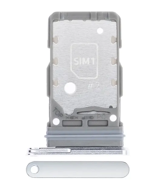 SIM šuplík (dvě SIM) pro Samsung Galaxy S21 Plus (Phantom Silver)