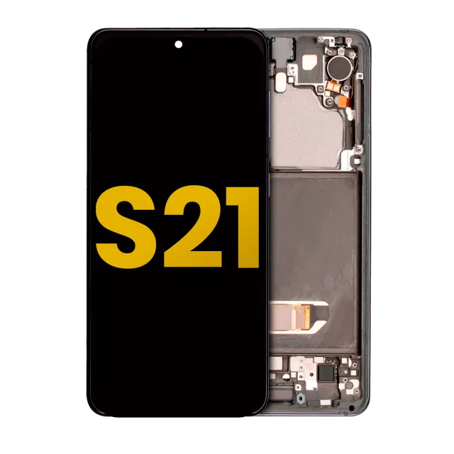 OLED displej s rámečkem pro Samsung Galaxy S21 5G (repasovaný) (Phantom Gray)