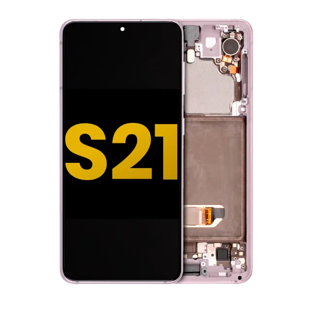 OLED displej s rámečkem pro Samsung Galaxy S21 5G (repasovaný) (Phantom Violet)