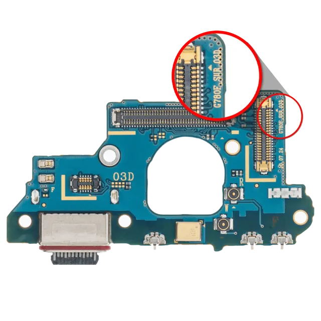 Nabíjecí konektor s deskou pcb pro Samsung Galaxy S20 FE 4G (All Models) (Premium)