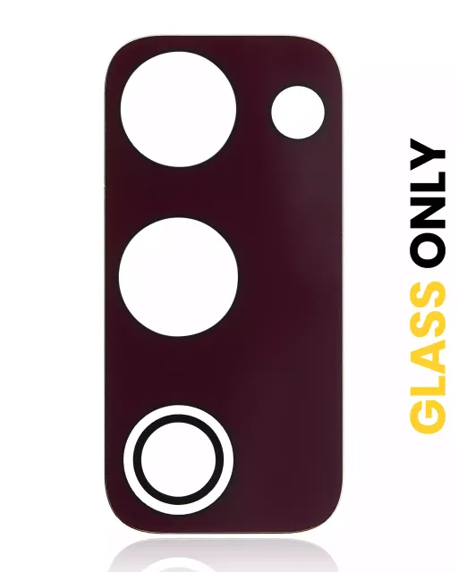 Sklíčko zadní kamery (jen sklo) s lepením pro Samsung Galaxy S20 FE 4G / 5G (Cloud Red) (balení 10 ks)