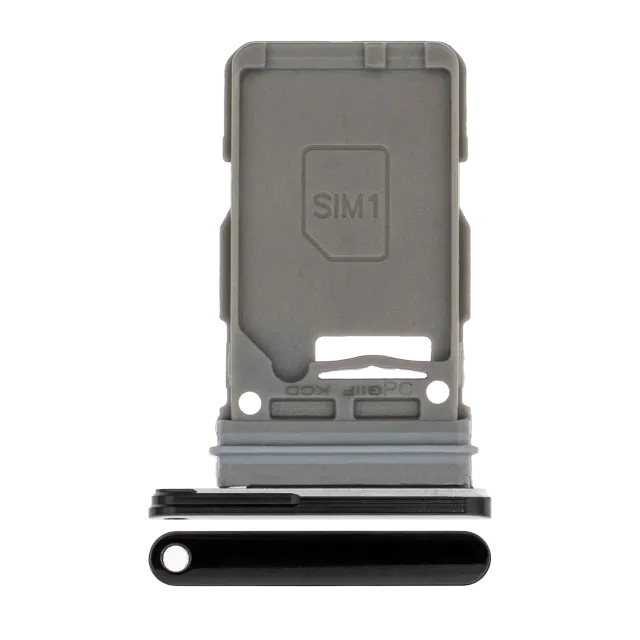 SIM šuplík (jedna SIM) pro Samsung Galaxy S21 5G (černá)