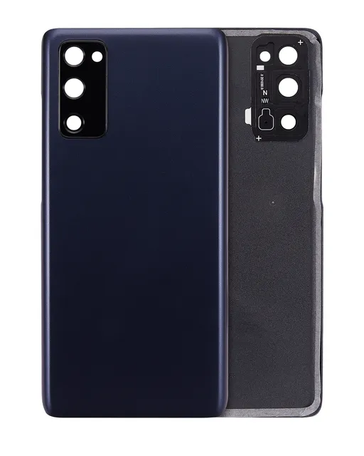 Zadní sklo se sklíčkem kamery pro Samsung Galaxy S20 FE 5G (Aftermarket Plus) (Cloud Navy)