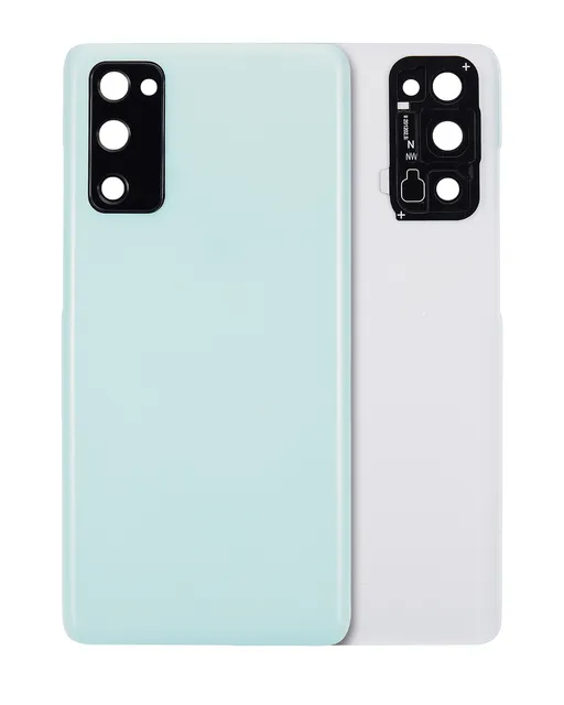Zadní sklo se sklíčkem kamery pro Samsung Galaxy S20 FE 5G (Aftermarket Plus) (Cloud Mint)
