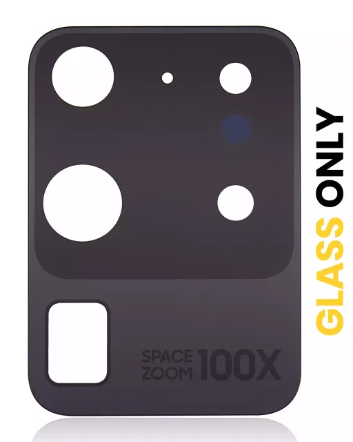 Sklíčko zadní kamery (jen sklo) s lepením pro Samsung Galaxy S20 Ultra 5G (balení 10 ks)