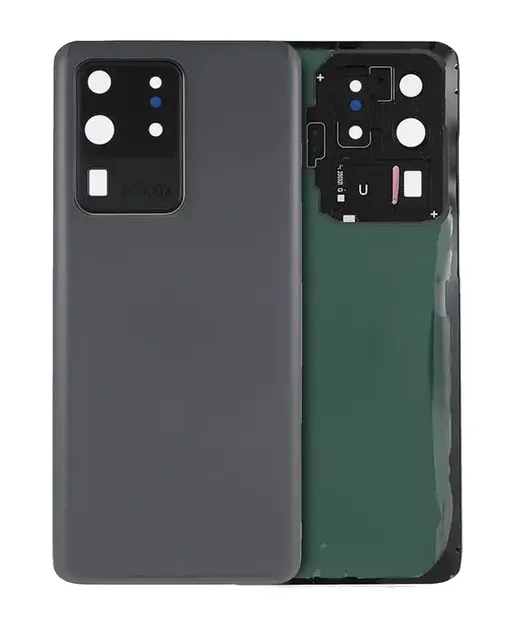 Zadní sklo se sklíčkem kamery pro Samsung Galaxy S20 Ultra (Service Pack) (Cosmic Gray)
