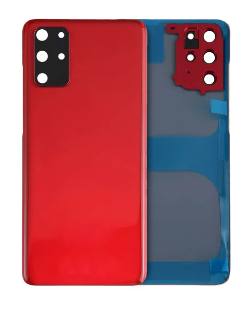 Zadní sklo se sklíčkem kamery pro Samsung Galaxy S20 Plus (Service Pack) (Aura Red)