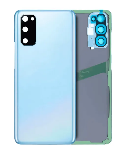 Zadní sklo se sklíčkem kamery pro Samsung Galaxy S20 (Service Pack) (Cloud Blue)