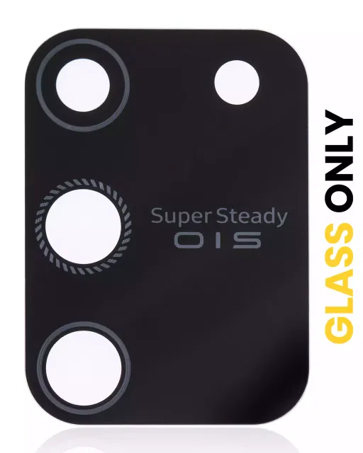 Sklíčko zadní kamery (jen sklo) s lepením pro Samsung Galaxy S10 Lite (balení 10 ks)