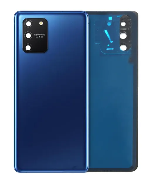 Zadní sklo se sklíčkem kamery pro Samsung Galaxy S10 Lite (Service Pack) (Prism Blue)