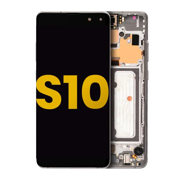 OLED displej s rámečkem pro Samsung Galaxy S10 5G (repasovaný) (Crown Silver)