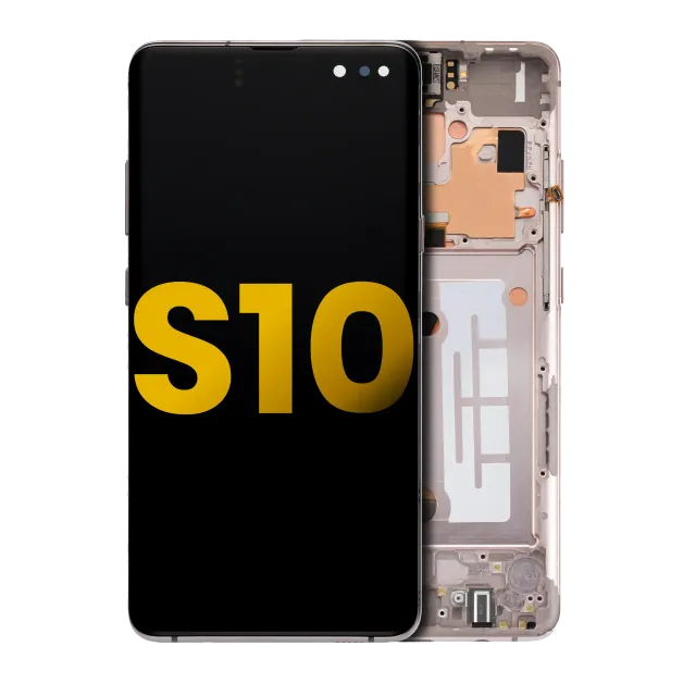 OLED displej s rámečkem pro Samsung Galaxy S10 5G (repasovaný) (Royal Gold)