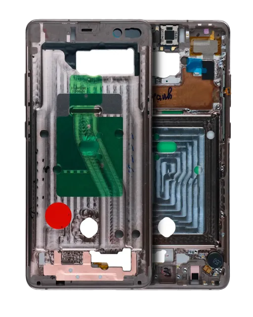 Střední rám (housing) pro Samsung Galaxy S10 5G (With Small Parts) (Royal Gold)